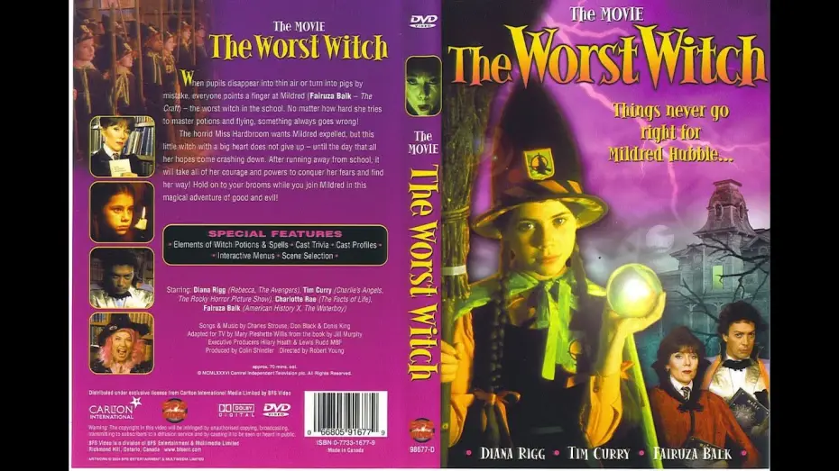 Video for the film The Worst Witch — The Worst Witch (1986) trailer