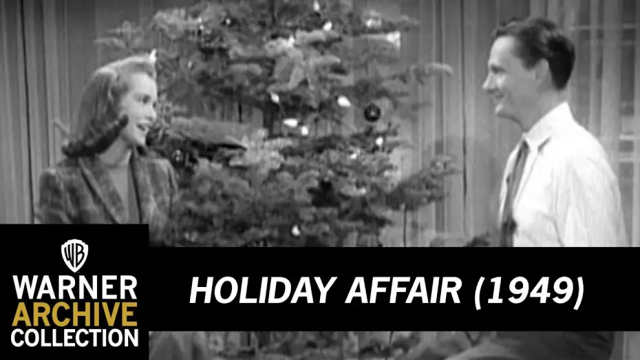 Video for the film Holiday Affair — Trimming The Tree