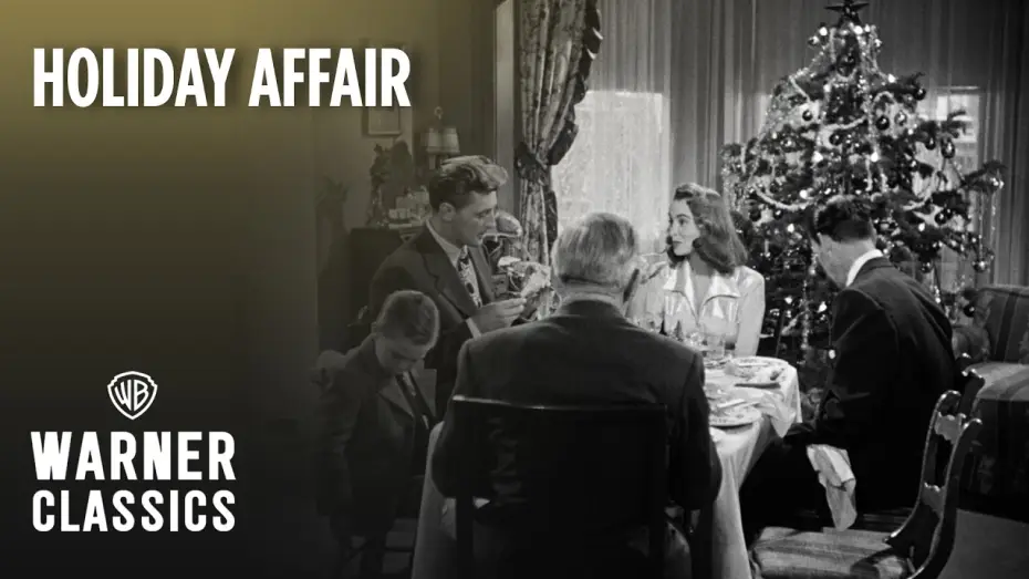 Video for the film Holiday Affair — Christmas Court and Contentious Dinner