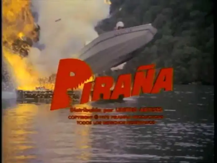 Video for the film Piranha — Piranhas de Joe Dante : bande-annonce