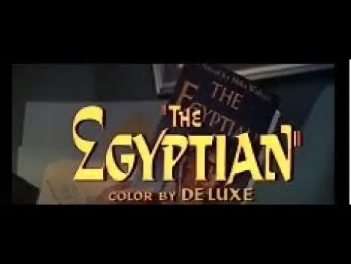Video for the film The Egyptian — Trailer ⚫ O EGÍPCIO (Egyptian The), de Michael Curtiz, FOX, 1954.
