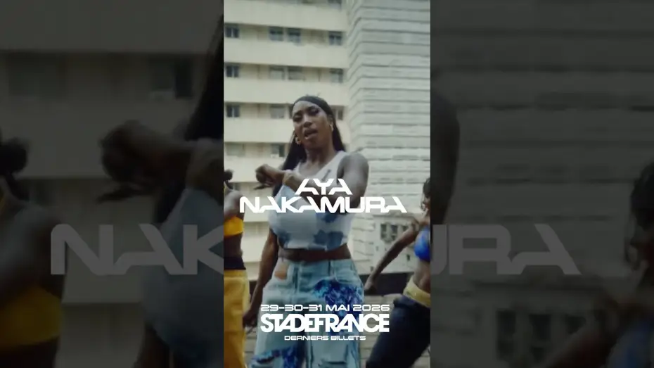 Video for the film Aya Nakamura au Stade de France — Aya Nakamura en concert au Stade de France !