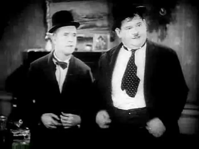 Video for the film Way Out West — Laurel and Hardy - Way Out West Trailer