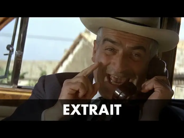 Video for the film The Sucker — Le Corniaud - Extrait - "Ein großer salopard !"