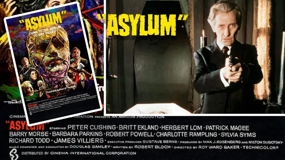 Video for the film Asylum — Trailer Refugio macabro (1972)