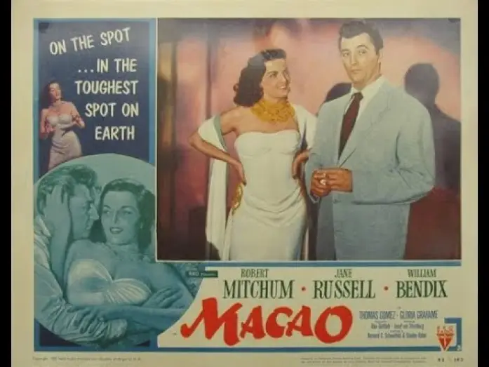 Video for the film Macao — Macao 1952) Trailer