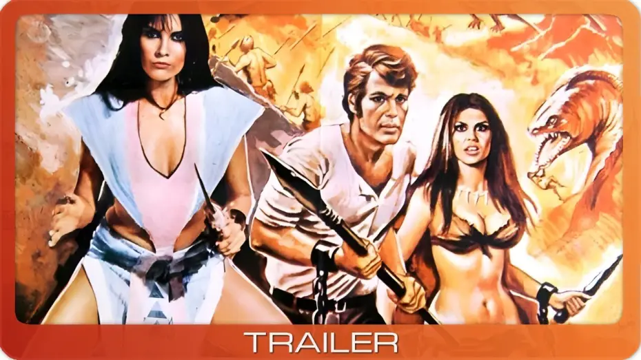 Video for the film At the Earth's Core — Der sechste Kontinent ≣ 1976 ≣ Trailer