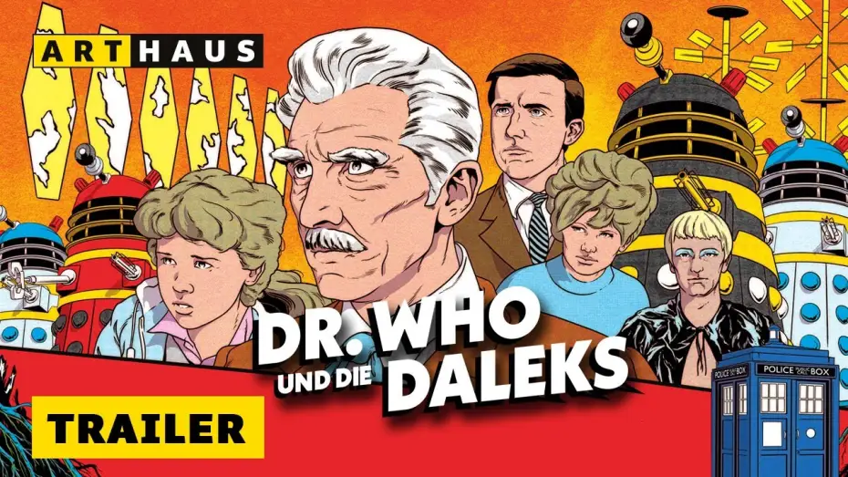 Video for the film Dr. Who and the Daleks — Heimkino-Trailer