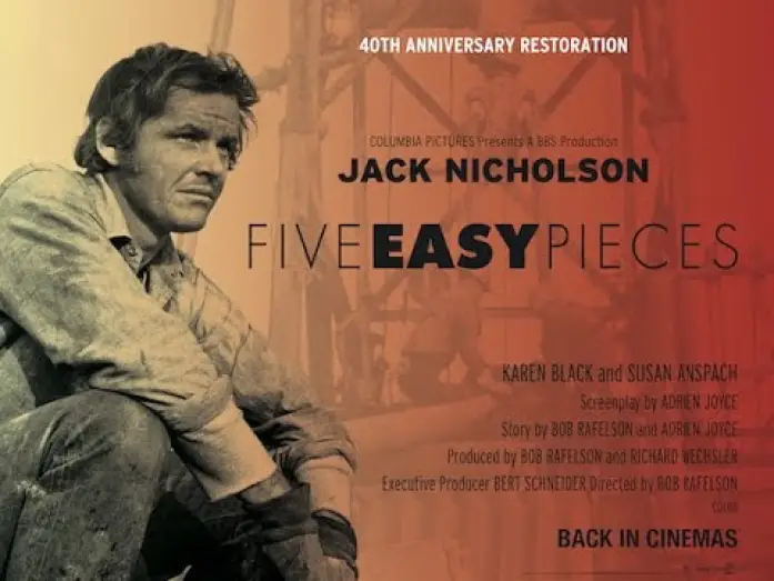 Video for the film Five Easy Pieces — Trailer
