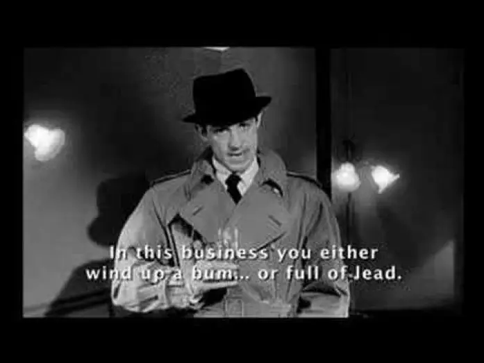 Video for the film Le Doulos — Le Doulos