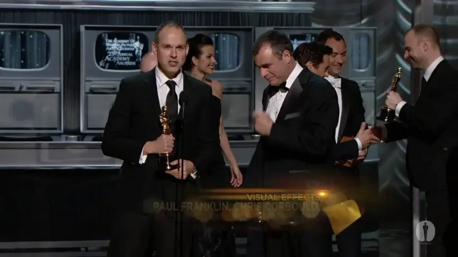 Video for the film Inception — "Inception" winning the Oscar® for Visual Effects