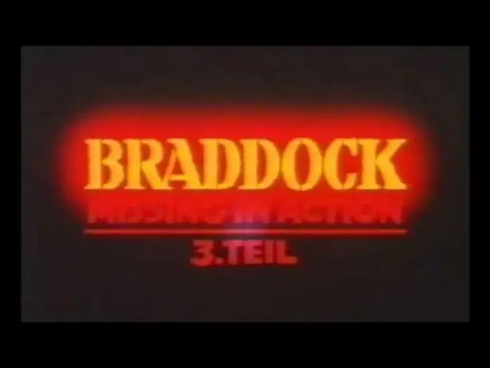 Video for the film Braddock: Missing in Action III — BRADDOCK (1988) - Missing In Action 3. Teil - Trailer GERMAN