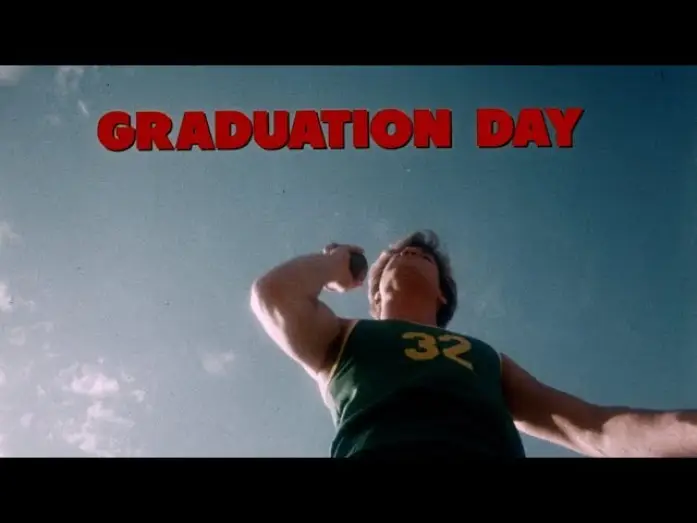 Video for the film Graduation Day — Graduation Day: 1981 Theatrical Trailer (Vinegar Syndrome)
