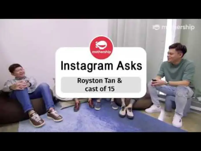 Video for the film 15 — MS Instagram Asks: Royston Tan & the cast of 15