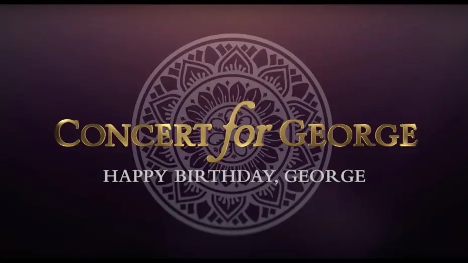 Video for the film Concert for George — George Harrison - Concert for George: Isn't It A Pity - Happy Birthday George!