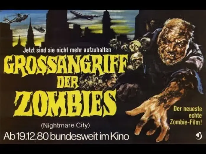 Video for the film Nightmare City — Großangriff der Zombies Kinotrailer Full HD
