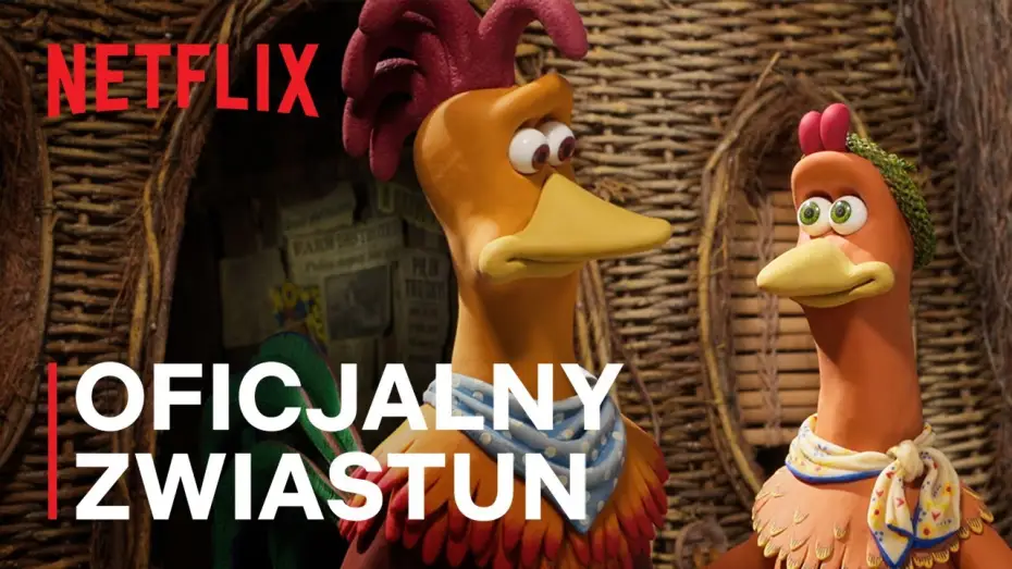 Video for the film Chicken Run: Dawn of the Nugget — Oficjalny zwiastun