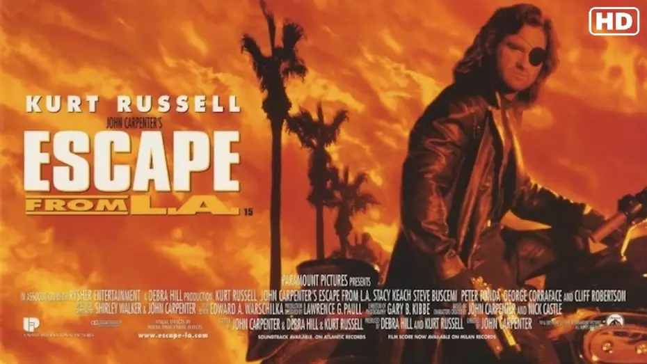 Video for the film Escape from L.A. — Los Angeles 2013 (1996) Bande Annonce Officielle VF