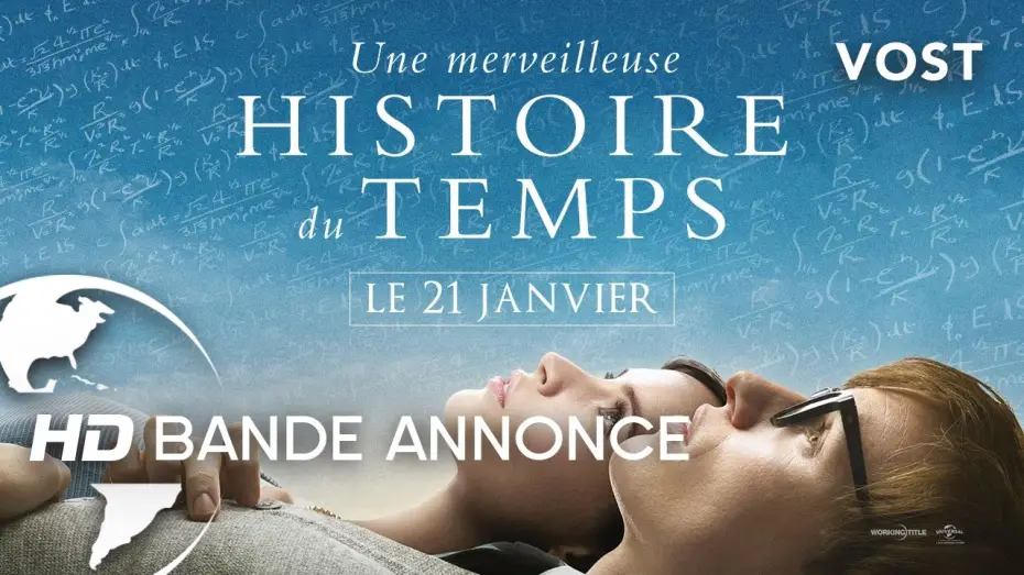 Video for the film The Theory of Everything — Une Merveilleuse Histoire Du Temps - Bande Annonce 2 VOST