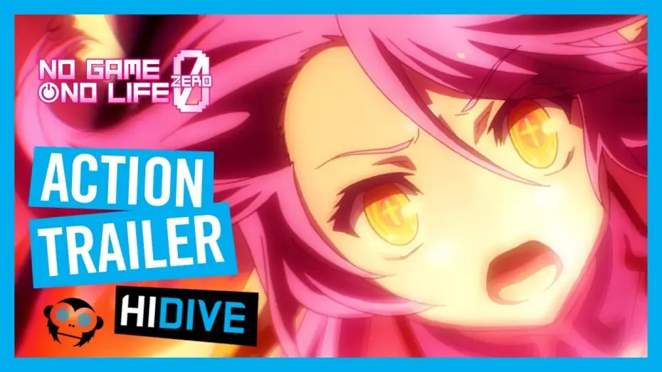 Video for the film No Game No Life: Zero — No Game, No Life Zero HIDIVE Action Trailer
