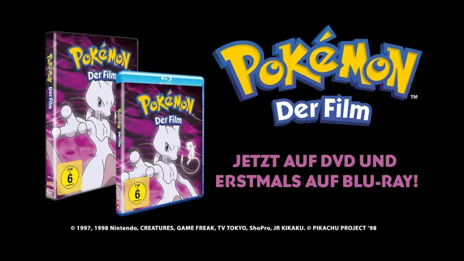Video for the film Pokémon: The First Movie — Pokémon – Der Film - Trailer [HD] Deutsch / German