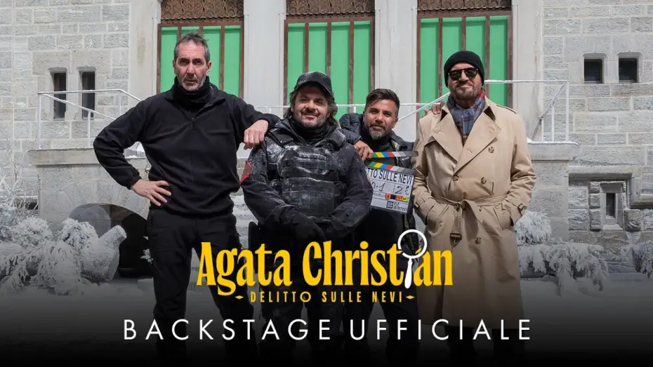 Video for the film Agata Christian: Murder on the Snow — Agata Christian - Delitto sulle nevi | Backstage Ufficiale