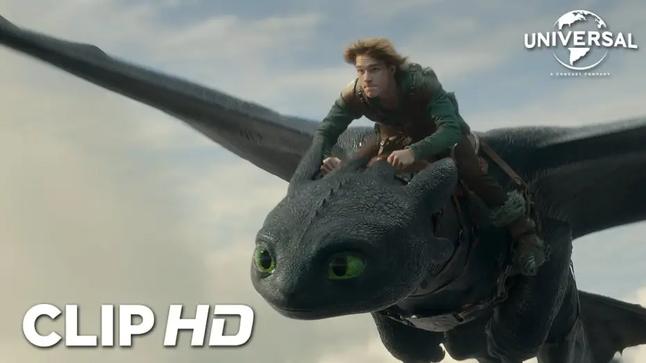 Video for the film Untitled How to Train Your Dragon Film — Clip en español - Con el viento en... ¡La chuleta!