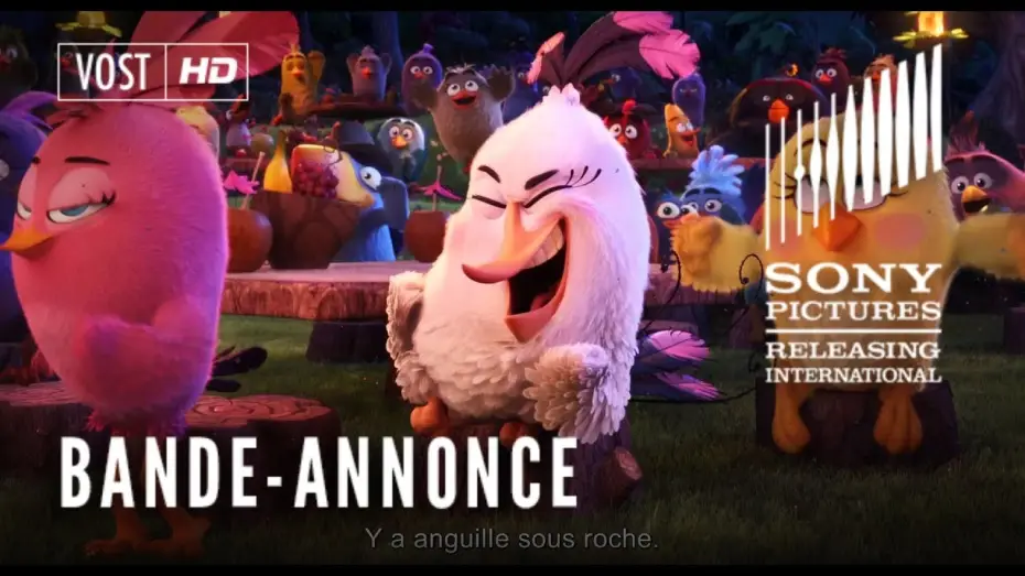 Video for the film The Angry Birds Movie — Angry Birds - Bande Annonce 3 VOST