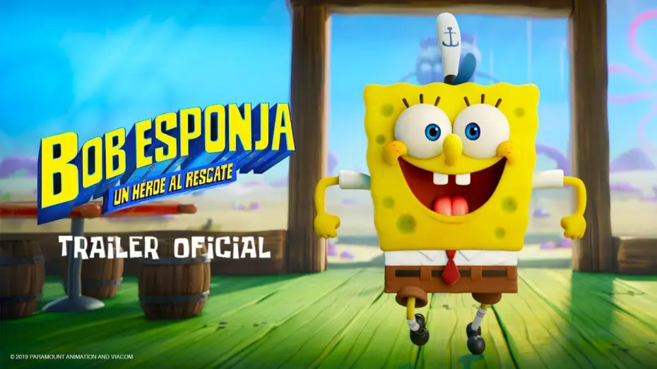 Video for the film The SpongeBob Movie: Sponge on the Run — Bob Esponja: Un Héroe Al Rescate | Teaser Trailer Oficial | Paramount Pictures Spain