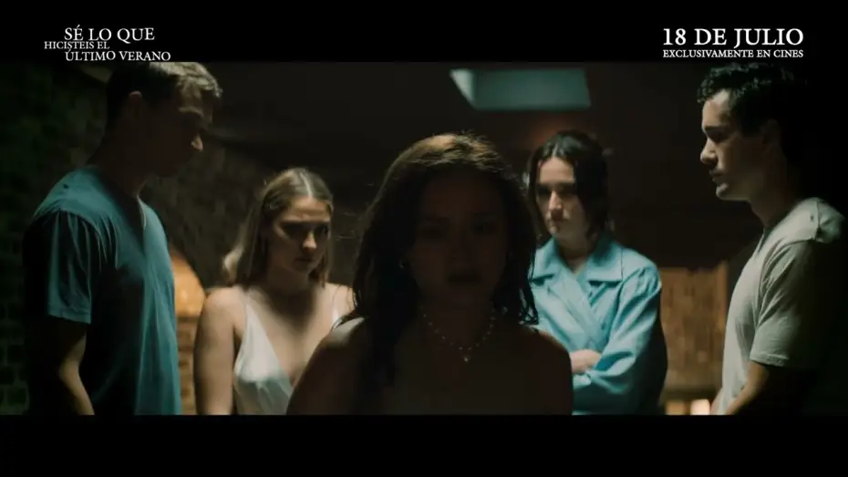 Video for the film I Know What You Did Last Summer — Comencemos con una nota anónima