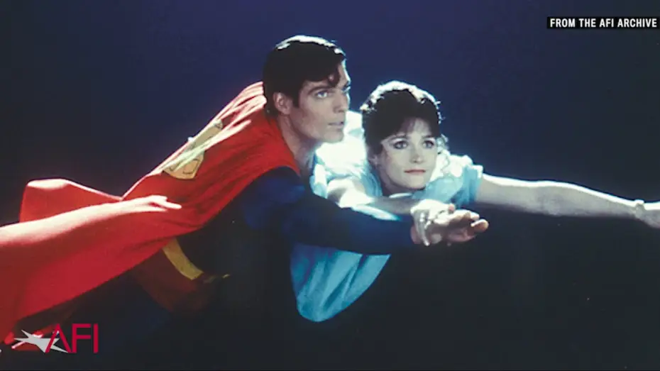 Video for the film Superman — Christopher Reeve on Filming the Flying Scenes in Superman with Margot Kidder