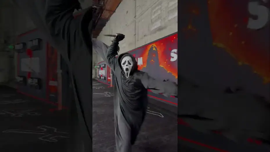 Video for the film Scream 7 — You're in my reality tv show.