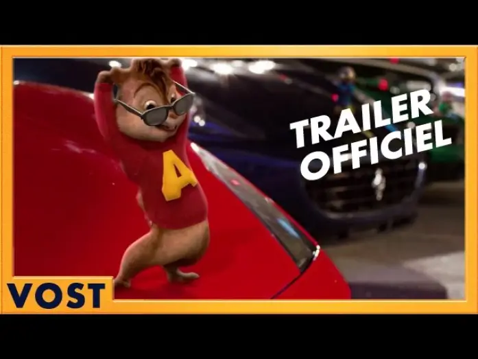 Video for the film Alvin and the Chipmunks: The Road Chip — Alvin et Les Chipmunks : À fond la caisse - Bande annonce VOST