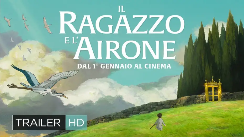 Video for the film The Boy and the Heron — Trailer