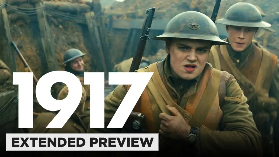 Video for the film 1917 — The First 9 Minutes of 1917 (in One Unbroken Shot) - Extended Preview