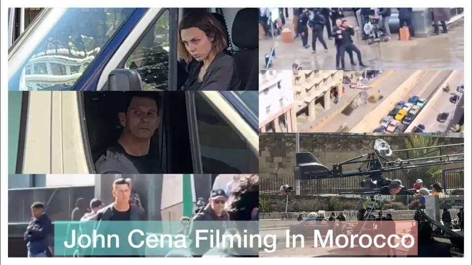 Video for the film Matchbox — Exclusive Footage of John Cena's Newest Movie MatchBox in Casablanca Morocco - Crazy Speed Chase