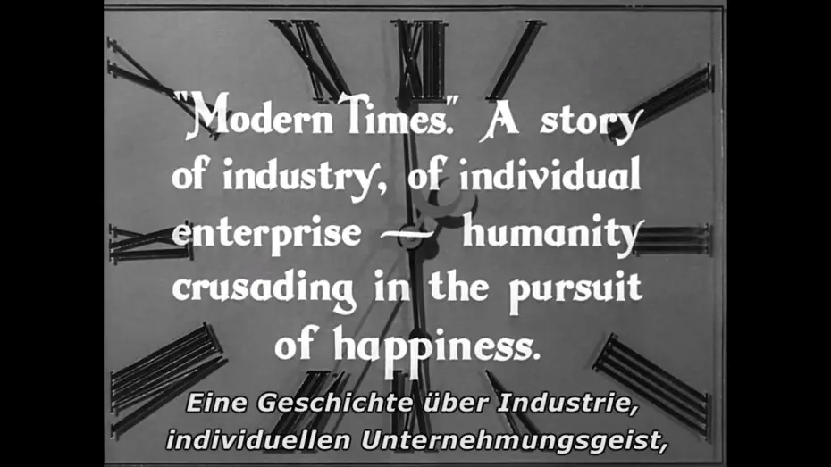 Video for the film Modern Times — Preview: Die ersten 3 Minuten
