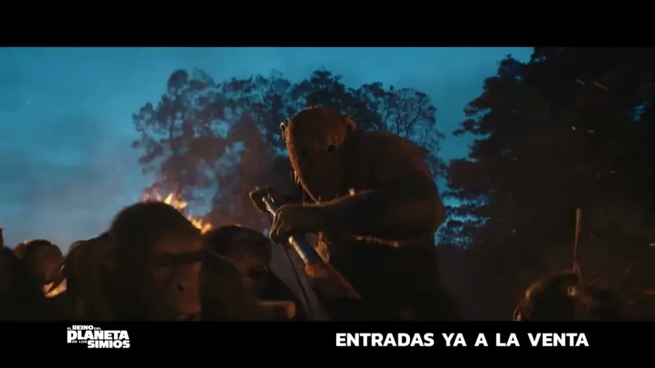 Video for the film Kingdom of the Planet of the Apes — Anuncio: 'Un nuevo reino'