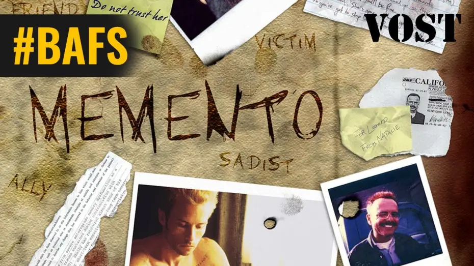 Video for the film Memento — Memento – Bande Annonce VOSTFR - 2001