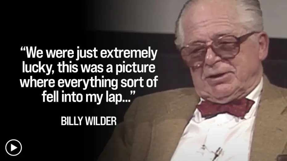Video for the film Sunset Boulevard — Billy Wilder on making SUNSET BLVD