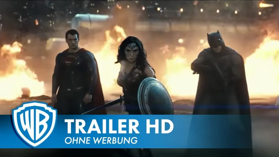 Video for the film Batman v Superman: Dawn of Justice — BATMAN V SUPERMAN: DAWN OF JUSTICE - Online Trailer Deutsch HD German