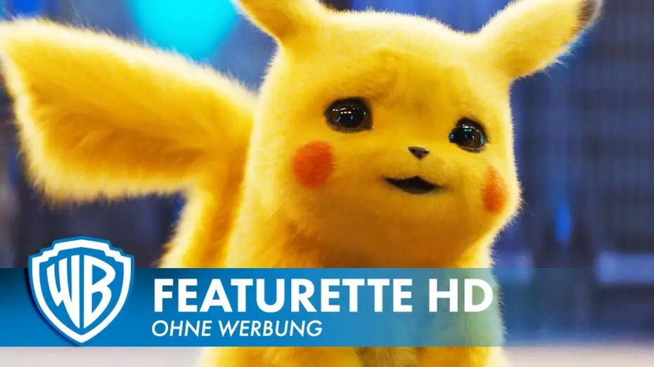 Video for the film Pokémon Detective Pikachu — POKÉMON MEISTERDETEKTIV PIKACHU - Casting Featurette #2 Deutsch HD German (2019)