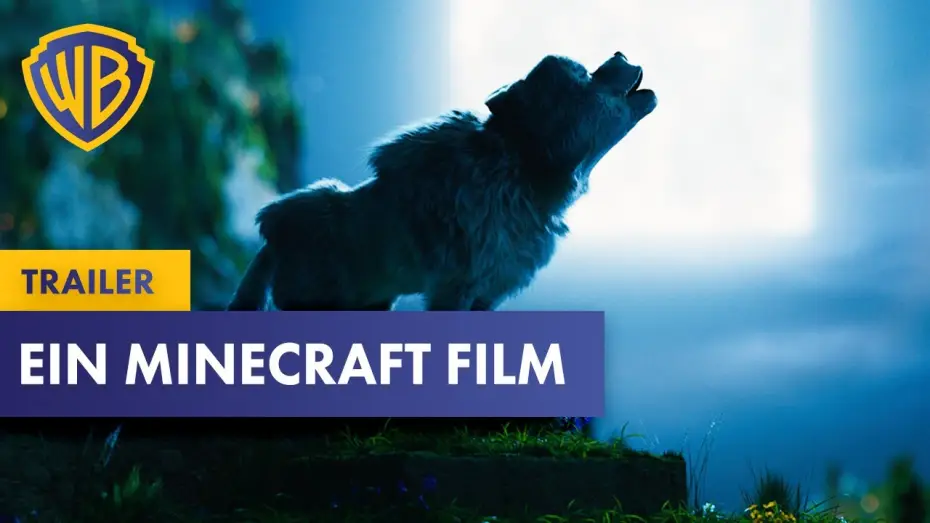 Video for the film Minecraft — EIN MINECRAFT FILM – Trailer #1 Deutsch German (2025)