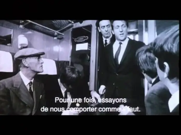 Video for the film A Hard Day's Night — Quatre garçons dans le vent ( bande annonce VOST )
