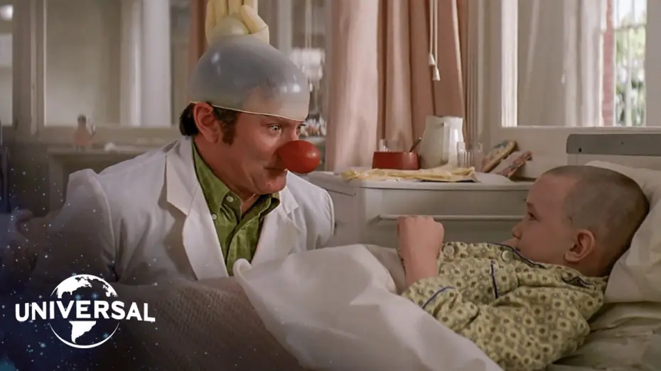 Video for the film Patch Adams — The Power of a Red Nose