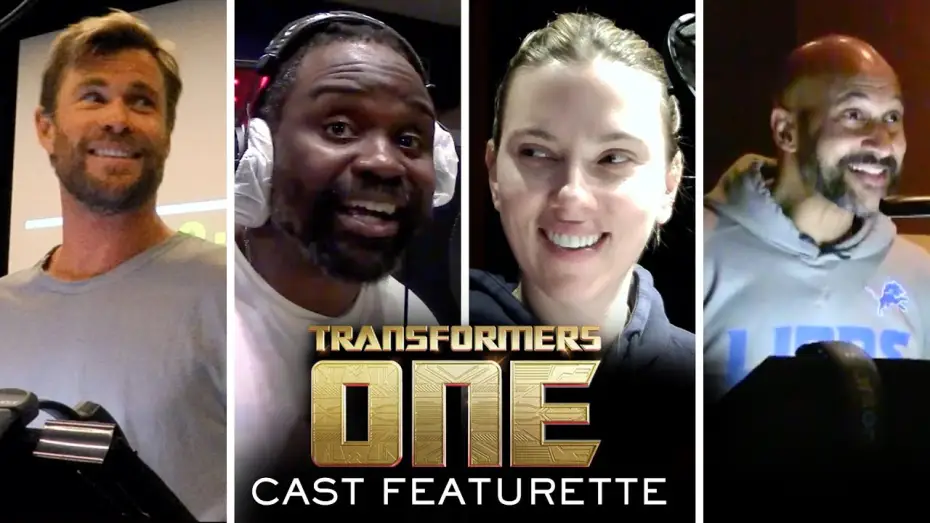 Video for the film Transformers One — Cast Featurette
