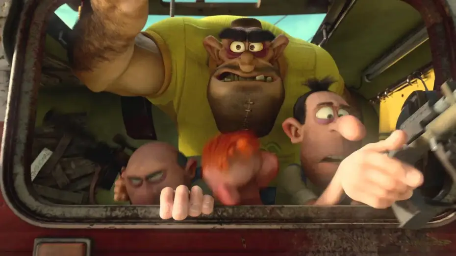 Video for the film Mortadelo & Filemon: Mission Implausible — Mortadello e Polpetta contro Jimmy lo Sguercio - Trailer italiano