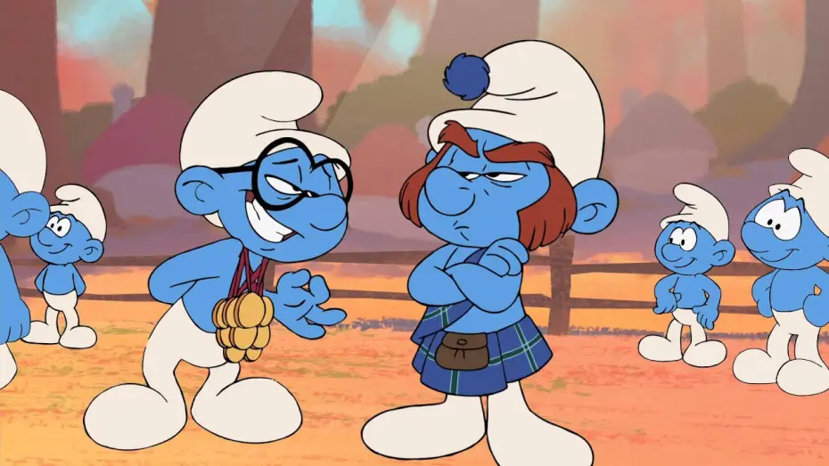 Video for the film The Smurfs: The Legend of Smurfy Hollow — Die Schlümpfe Eine Schön Schaurige Schlumpfgeschichte - Trailer