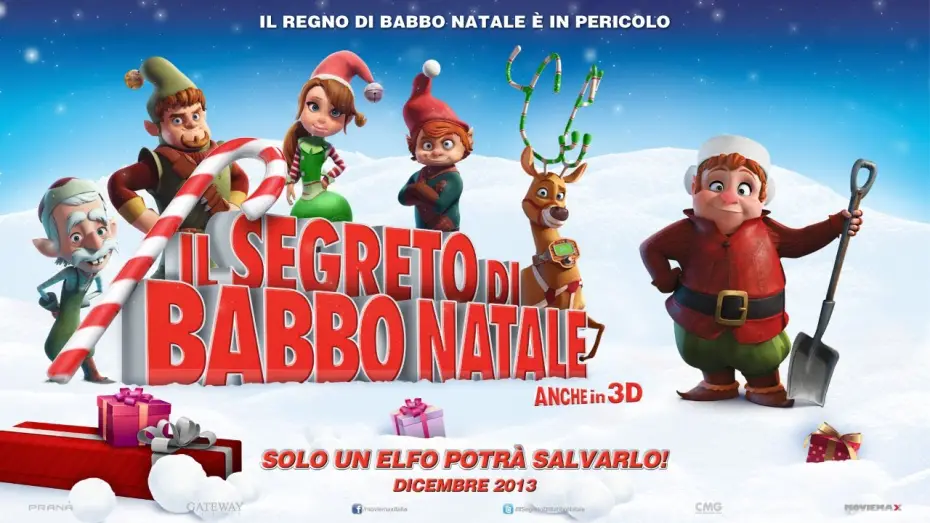 Video for the film Saving Santa — IL SEGRETO DI BABBO NATALE - Trailer italiano ufficiale