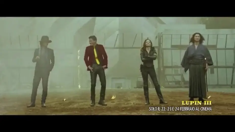 Video for the film Lupin the 3rd — LUPIN III - solo il 22, 23 e 24 febbraio al cinema - Trailer 30"